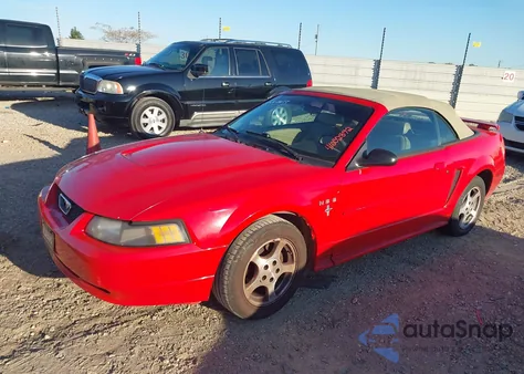 2003 Ford Mustang из США, поврежденный, VIN 1FAFP44433F314534